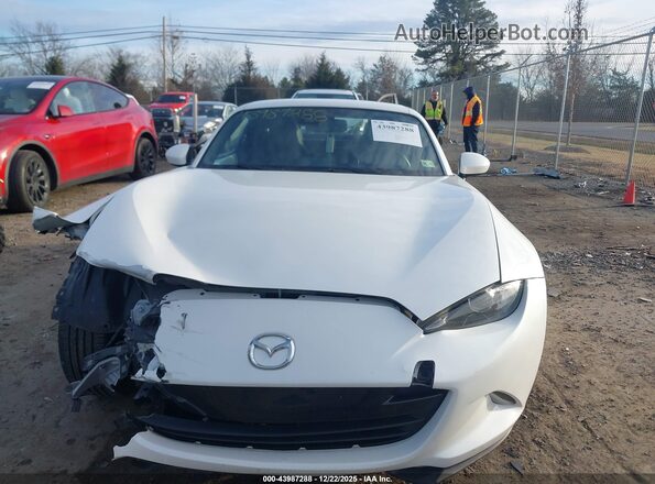 JM1NDAM73M0456281 2021 MAZDA MX-5 MIATA RF Белый Вид щитка приборов