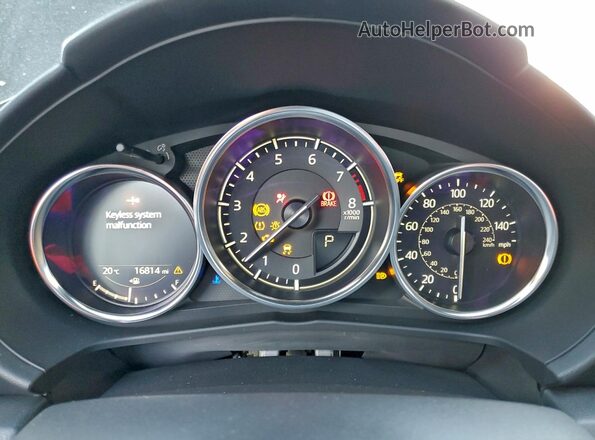 JM1NDAM73P0554408 2023 MAZDA MX-5 Gray Вид щитка приладів
