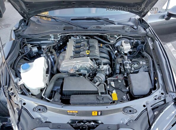 JM1NDAM73P0554408 2023 MAZDA MX-5 Gray Вид задньої частини салону