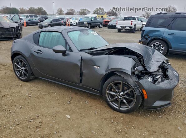 JM1NDAM74H0102632 2017 MAZDA MX-5 Серый Передняя правая четверть