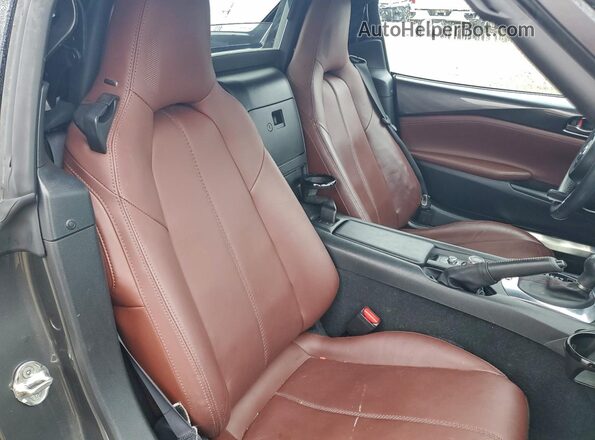 JM1NDAM74H0102632 2017 MAZDA MX-5 Серый Вид задних сидений