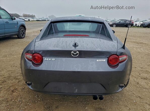 JM1NDAM74H0102632 2017 MAZDA MX-5 Серый Вид сзади