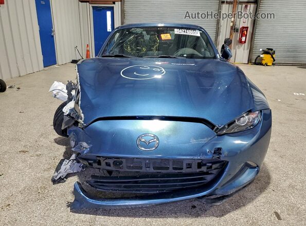 JM1NDAM74L0411770 2020 MAZDA MX-5 Blue Вид спереду