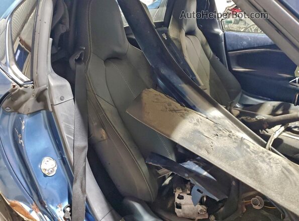 JM1NDAM74L0411770 2020 MAZDA MX-5 Blue Вид задніх сидінь