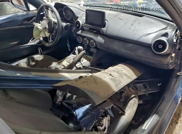 JM1NDAM74L0411770 2020 MAZDA MX-5 Blue Вид панелі приладів