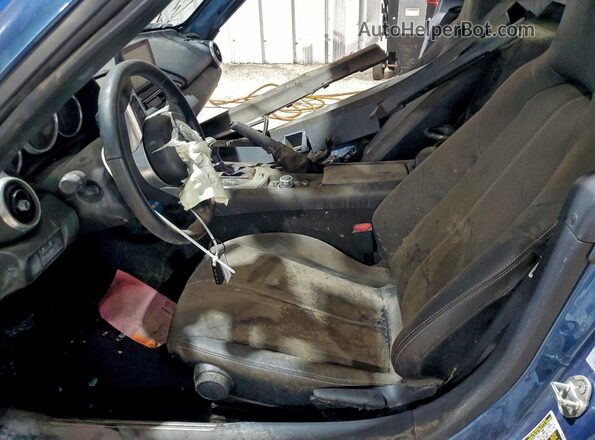JM1NDAM74L0411770 2020 MAZDA MX-5 Blue Вид салону спереду