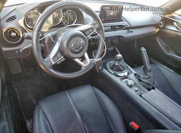 JM1NDAM74N0500970 2022 MAZDA MX-5 Charcoal Առջևի վահանակի տեսք