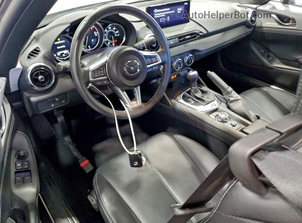 JM1NDAM74S0653229 2025 MAZDA MX-5 Gray Вид панелі приладів