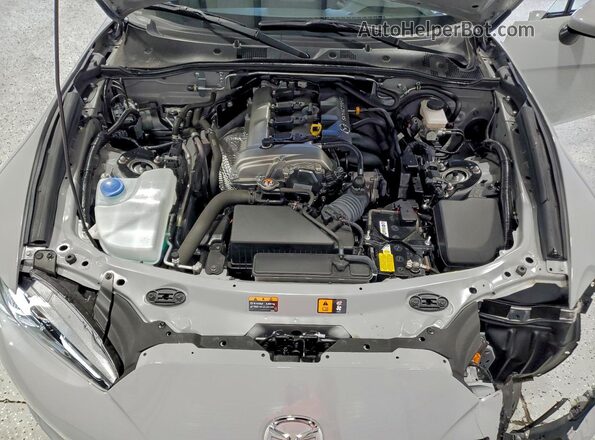 JM1NDAM74S0653229 2025 MAZDA MX-5 Gray Вид задньої частини салону