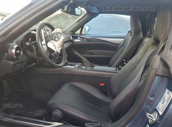 JM1NDAM75H0107371 2017 MAZDA MX-5 Blue Սալոնի դիմացի տեսք