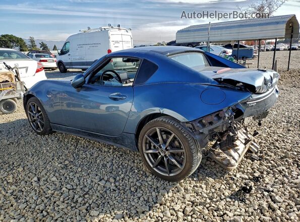 JM1NDAM75H0107371 2017 MAZDA MX-5 Blue Հետևի ձախ