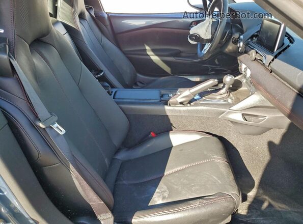 JM1NDAM75H0107371 2017 MAZDA MX-5 Blue Հետևի նստատեղերի տեսք