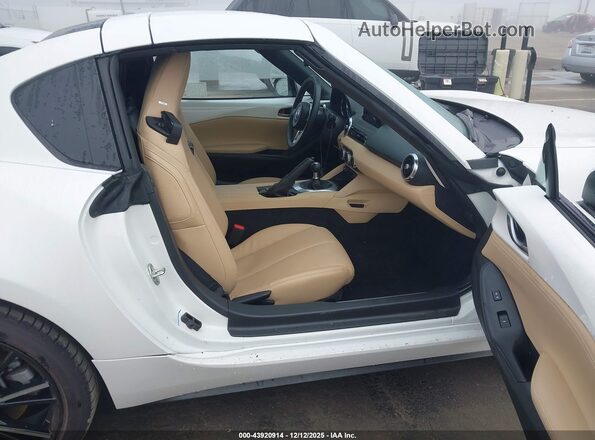 JM1NDAM75R0605684 2024 MAZDA MX-5 MIATA RF White Սալոնի դիմացի տեսք