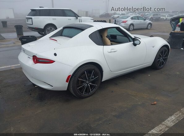 JM1NDAM75R0605684 2024 MAZDA MX-5 MIATA RF White Հետևի աջ
