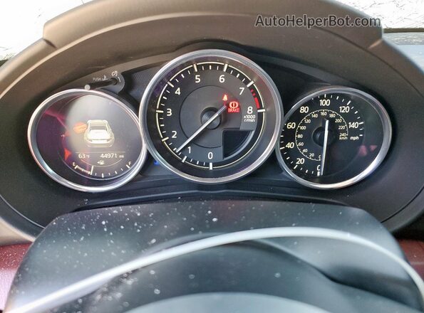 JM1NDAM76L0415688 2020 MAZDA MX-5 Gray Вид щитка приладів