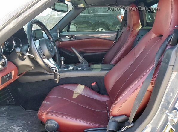 JM1NDAM76L0415688 2020 MAZDA MX-5 Gray Вид салону спереду