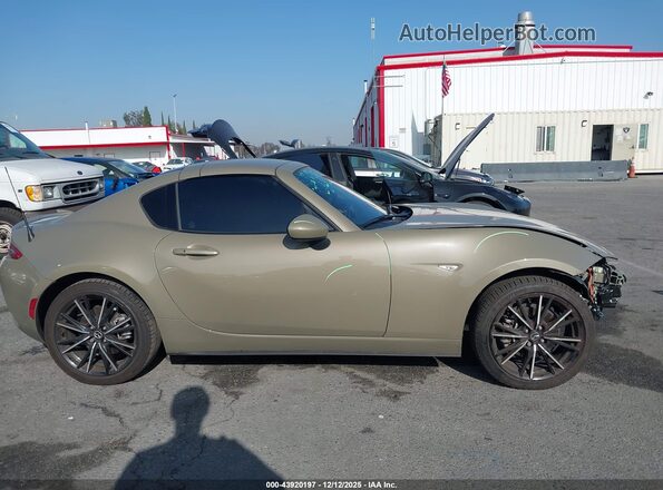 JM1NDAM76R0607136 2024 MAZDA MX-5 MIATA RF Brown Vista interior de 360 grados