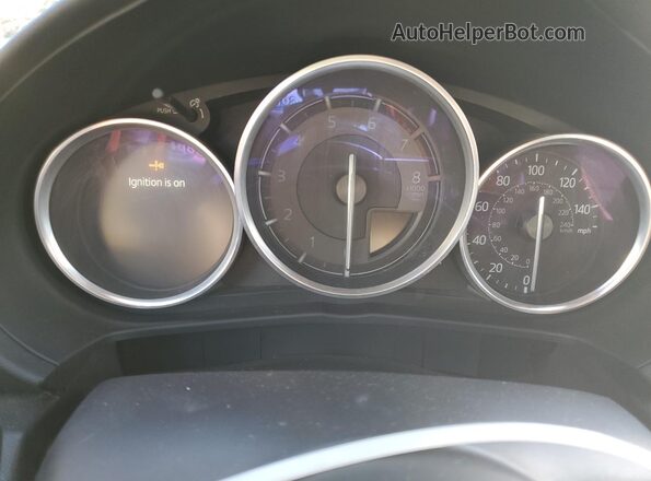 JM1NDAM77H0105072 2017 MAZDA MX-5 Silver Սարքավորումների վահանակի տեսք