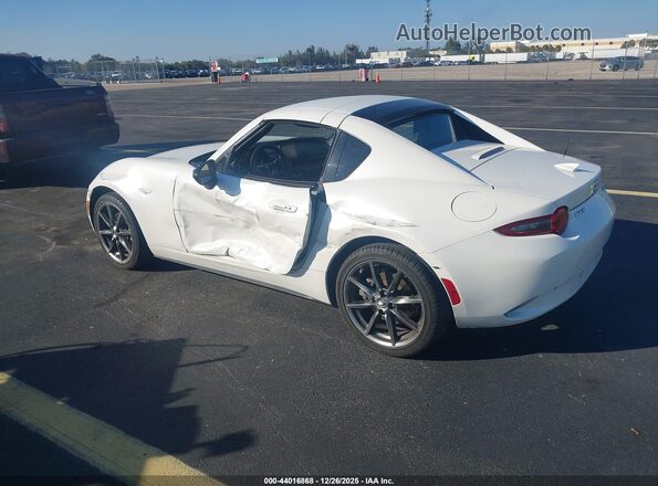 JM1NDAM77J0202925 2018 MAZDA MX-5 MIATA RF White Trasero izquierdo