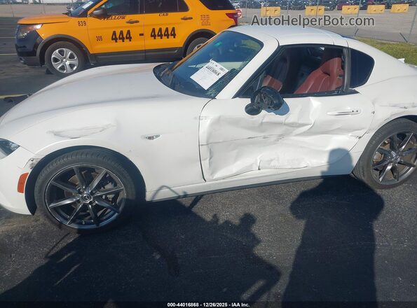 JM1NDAM77J0202925 2018 MAZDA MX-5 MIATA RF White Vista frontal