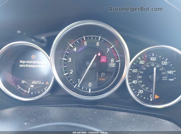 JM1NDAM77J0202925 2018 MAZDA MX-5 MIATA RF White Vista de los asientos traseros