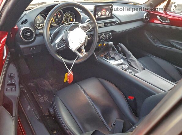 JM1NDAM78N0503998 2022 MAZDA MX-5 Red Widok zestawu wskaźników