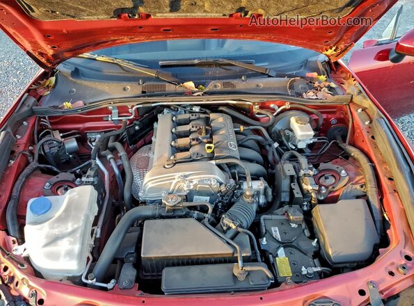 JM1NDAM78N0503998 2022 MAZDA MX-5 Red Widok komory silnika