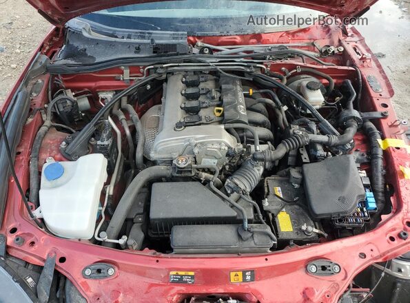JM1NDAM79L0416592 2020 MAZDA MX-5 Red უკანა სალონის ხედი