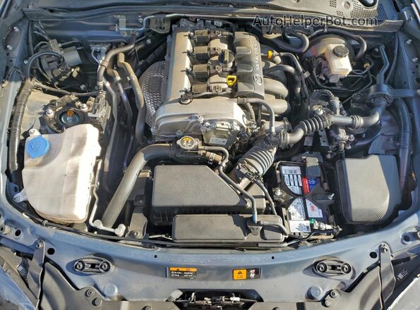 JM1NDAM79M0450906 2021 MAZDA MX-5 Gray უკანა სალონის ხედი