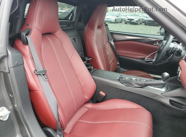 JM1NDAM7XL0415435 2020 MAZDA MX-5 Gray Widok tylnych siedzeń