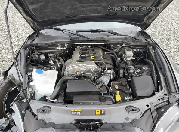 JM1NDAM7XL0415435 2020 MAZDA MX-5 Gray Widok wnętrza z tyłu