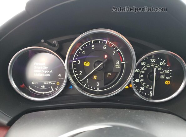 JM1NDAM7XL0415435 2020 MAZDA MX-5 Gray Widok zestawu wskaźników