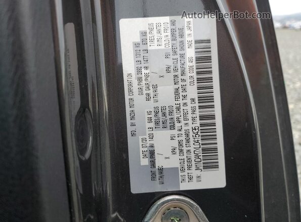 JM1NDAM7XL0415435 2020 MAZDA MX-5 Gray Widok komory silnika