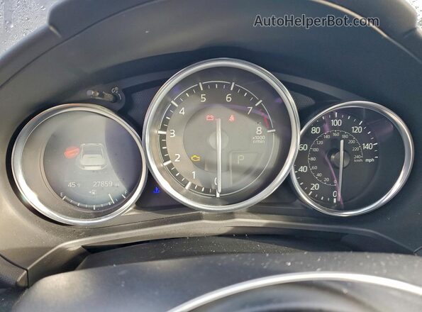 JM1NDAM7XP0554860 2023 MAZDA MX-5 Gray Вид щитка приладів