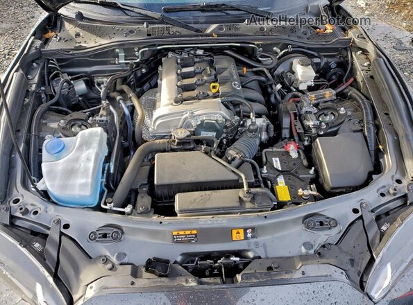 JM1NDAM7XP0554860 2023 MAZDA MX-5 Gray Вид задньої частини салону