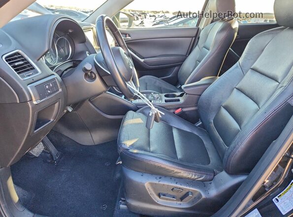 JM3KE2DY9G0850832 2016 MAZDA CX-5 Черный Вид салона спереди