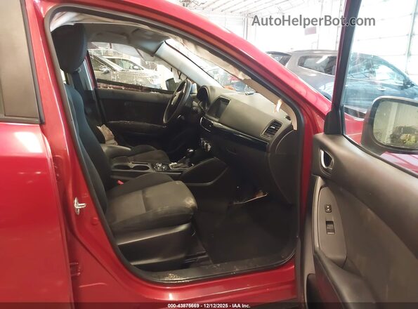 JM3KE4BYXG0693391 2016 MAZDA CX-5 Red Սալոնի դիմացի տեսք