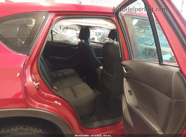 JM3KE4BYXG0693391 2016 MAZDA CX-5 Red VIN կոդի պիտակի տեսք