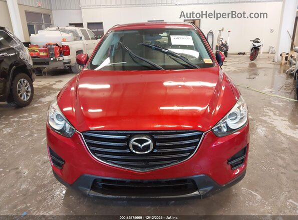 JM3KE4BYXG0693391 2016 MAZDA CX-5 Red Սարքավորումների վահանակի տեսք
