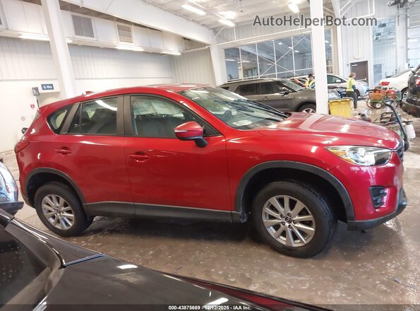 JM3KE4BYXG0693391 2016 MAZDA CX-5 Red Սալոնի հետևի տեսք