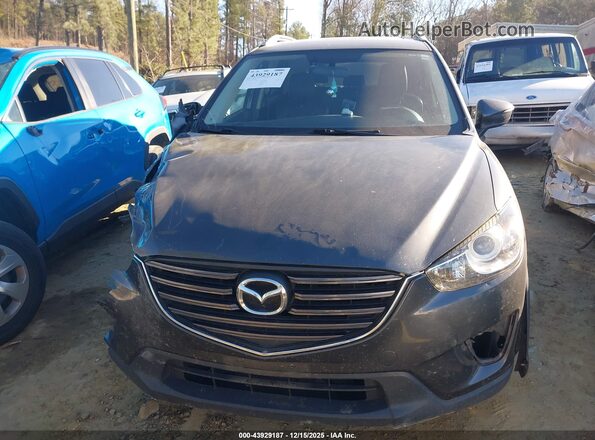 JM3KE4DY3G0837294 2016 MAZDA CX-5 Gray Вид щитка приладів