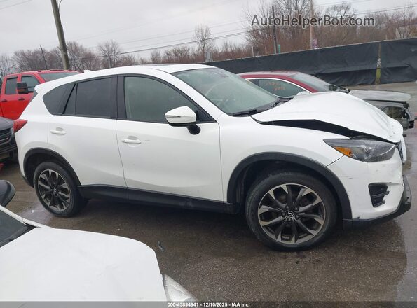 JM3KE4DY4G0703443 2016 MAZDA CX-5 White უკანა სალონის ხედი