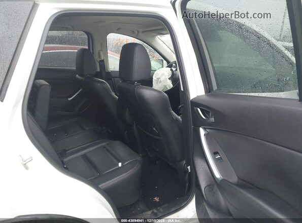 JM3KE4DY4G0703443 2016 MAZDA CX-5 White VIN კოდის სტიკერის ხედი