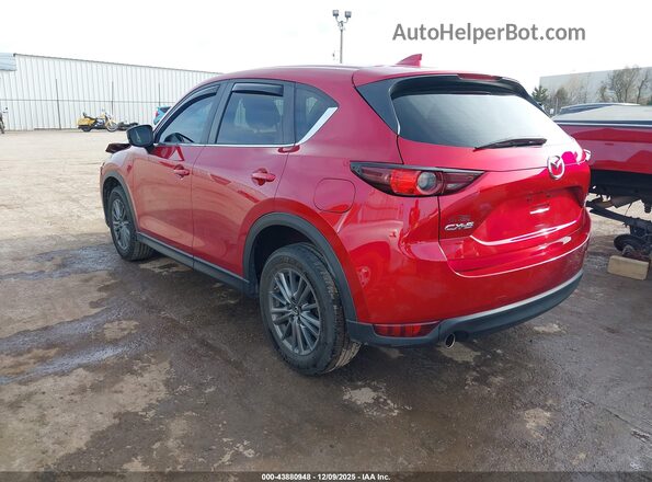 JM3KFABL7H0166717 2017 MAZDA CX-5 Темно-бордовый Задняя левая четверть