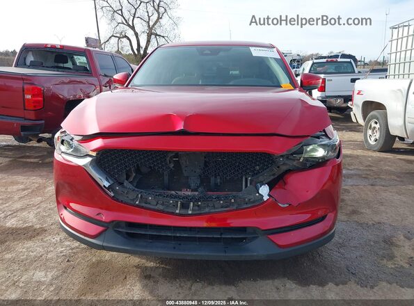 JM3KFABL7H0166717 2017 MAZDA CX-5 Темно-бордовый Вид задней части салона