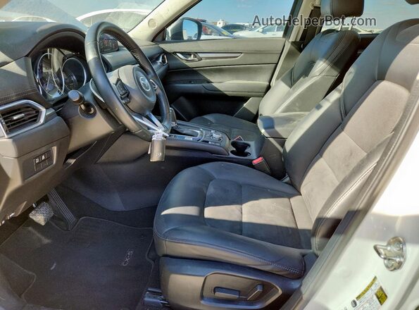 JM3KFACM0L0745399 2020 MAZDA CX-5 White Widok wnętrza z przodu
