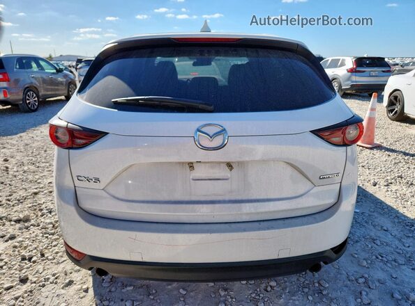 JM3KFACM0L0745399 2020 MAZDA CX-5 White Widok z tyłu