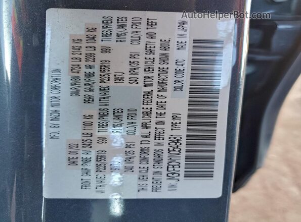 JM3KFBCM1N0549481 2022 MAZDA CX-5 Charcoal 360 interior view