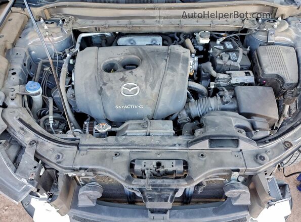 JM3KFBCM1N0549481 2022 MAZDA CX-5 Charcoal Engine compartment view
