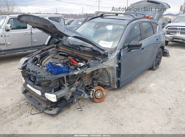 JM3KFBCM3M0433858 2021 MAZDA CX-5 Blue Передня ліва чверть